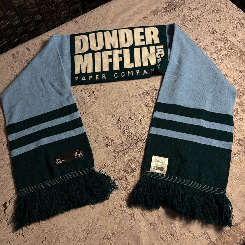 Dunder Mifflin Knit Scarf from “The Office”